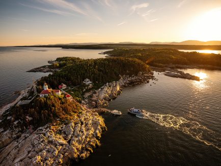 L'île aux Lièvres, Société Duvetnor