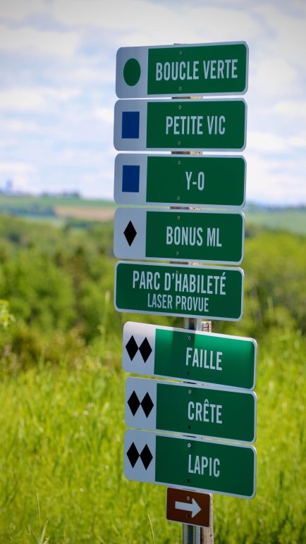 Parc Beauséjour vélo montagne Rimouski @Francois Couillard, AuQueb