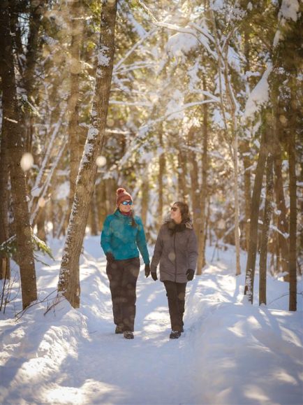 Rivière-du-Loup, parc des chutes Hiver rand